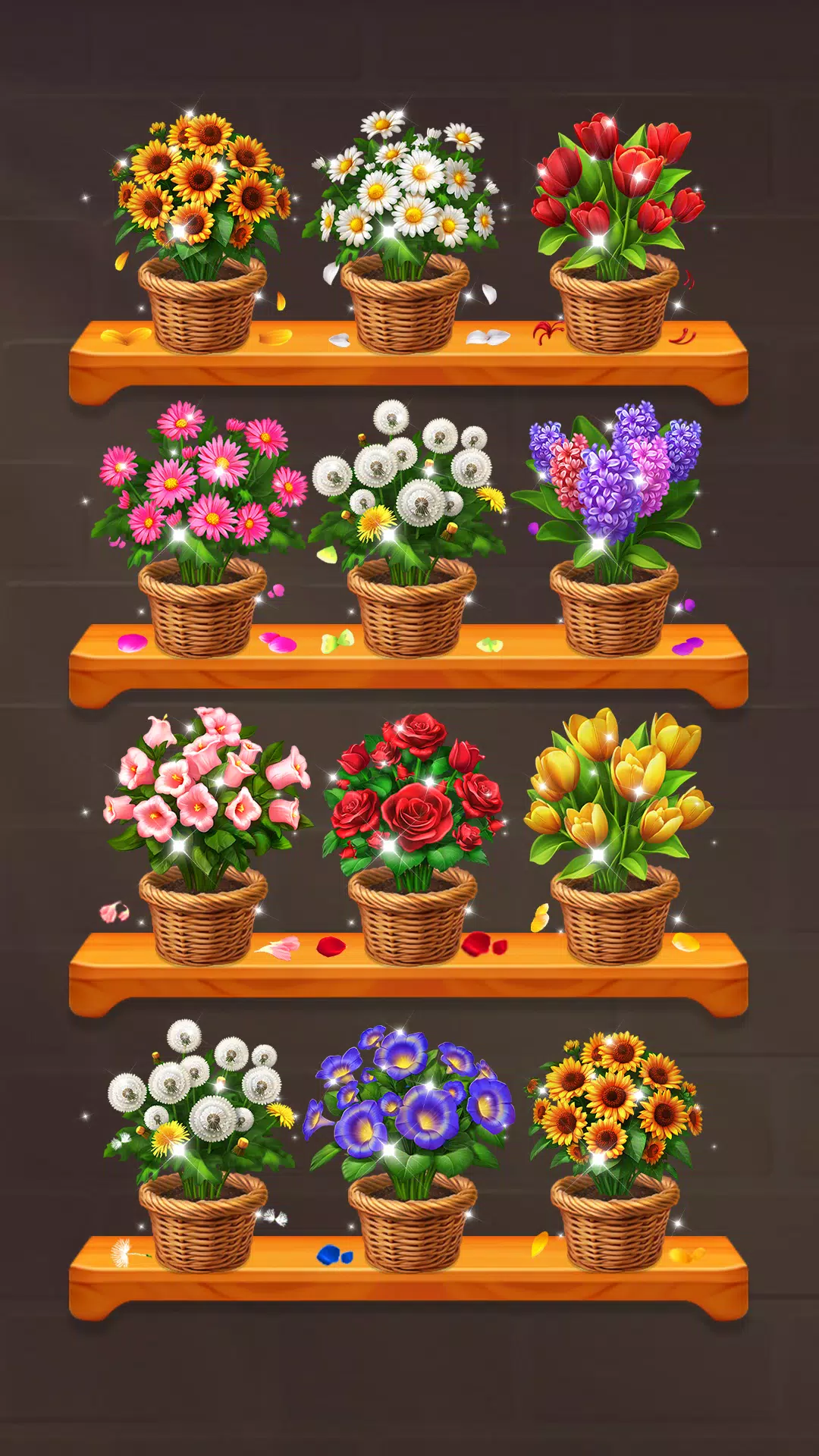 Blossom Match-Flower Sort Game Captura de tela 3