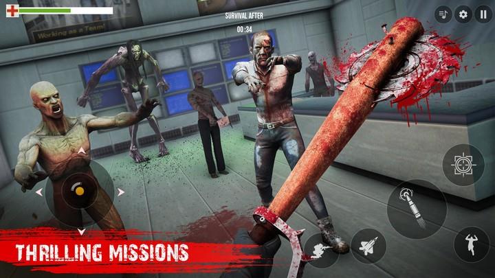 Sniper 3D Zombie: War Shooting Tangkapan skrin 0