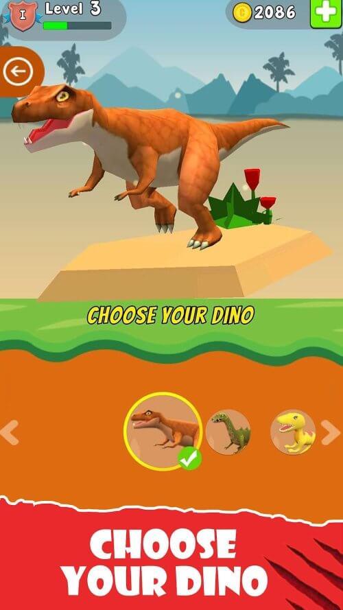 Dinosaur Attack Simulator 3D Zrzut ekranu 1