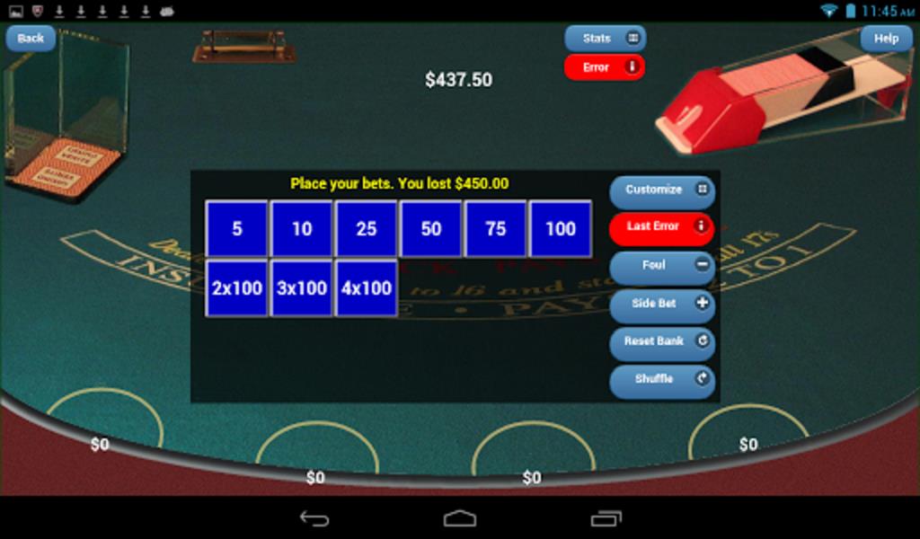 Blackjack Verite Free Screenshot 0