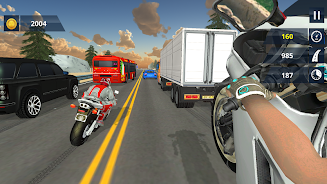 Endless Moto Traffic Racer 3D Ekran Görüntüsü 3