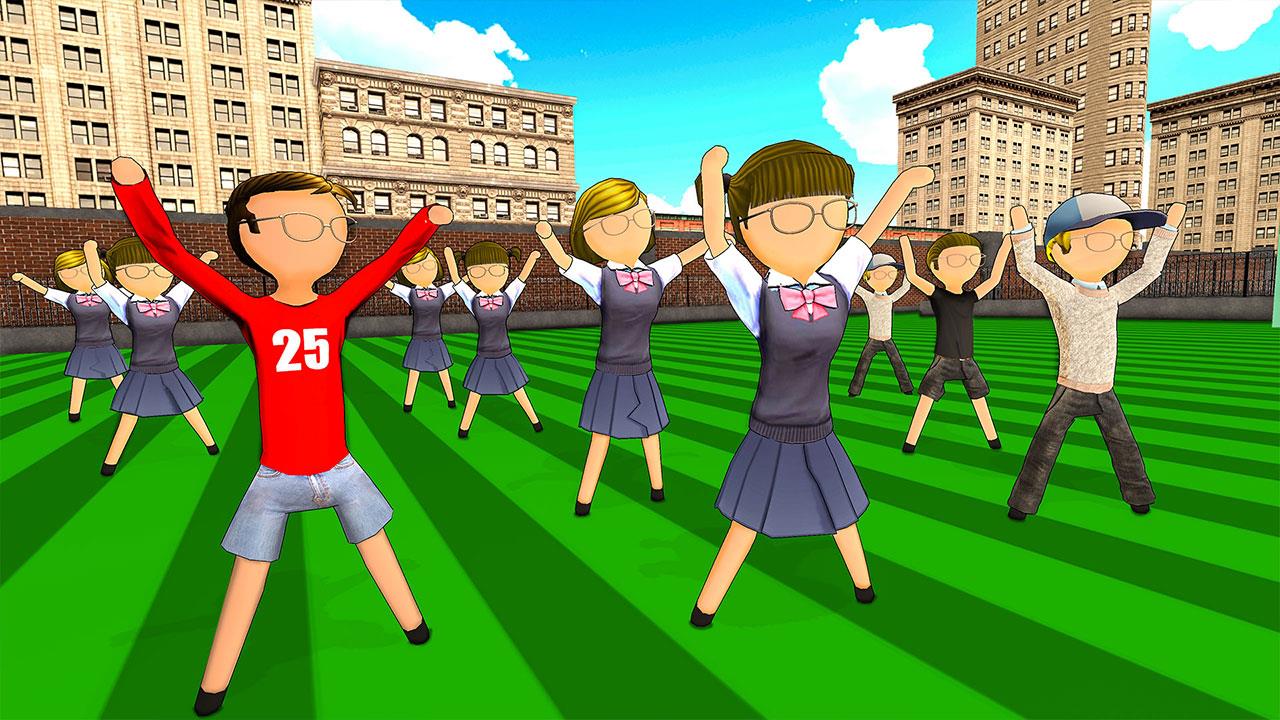 Stickman High School Girl Game স্ক্রিনশট 2