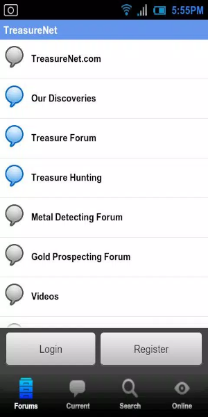 TreasureNet Forum ภาพหน้าจอ 1