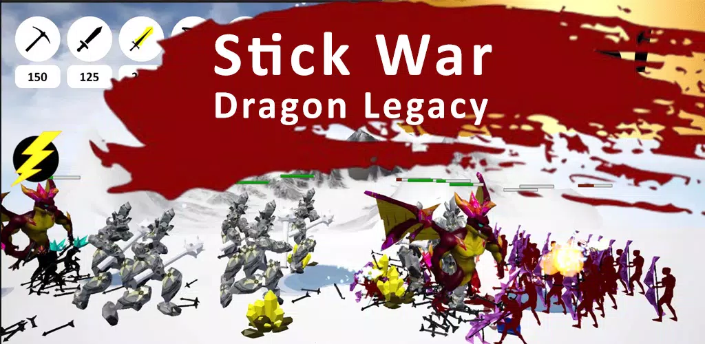 Stick War: Dragon Legacy 3D Screenshot 0