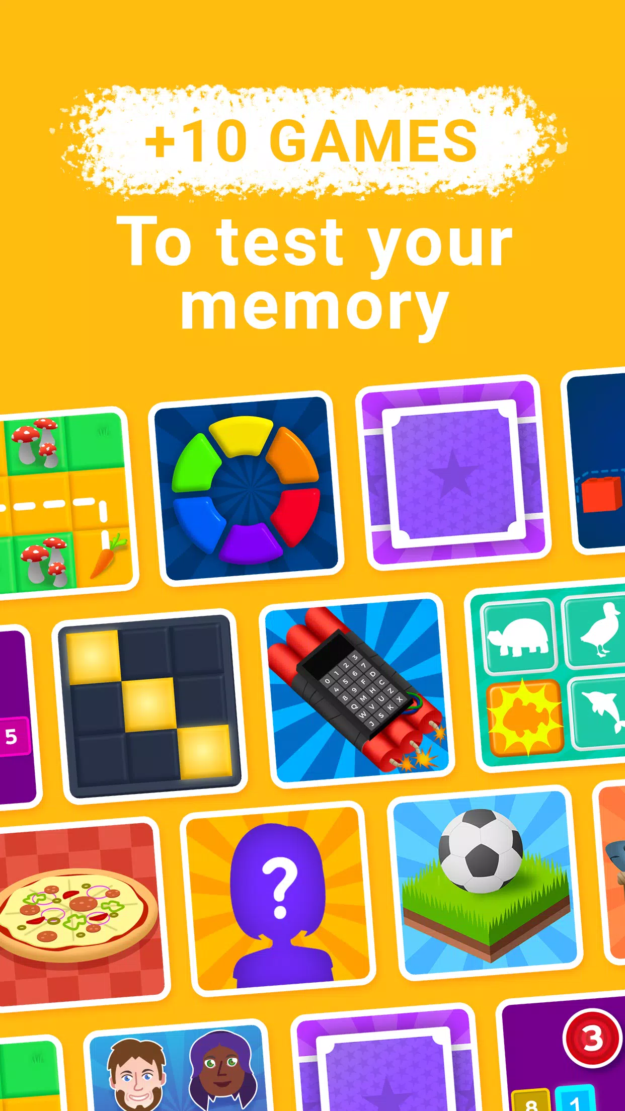 Train your Brain. Memory Games 螢幕截圖 1