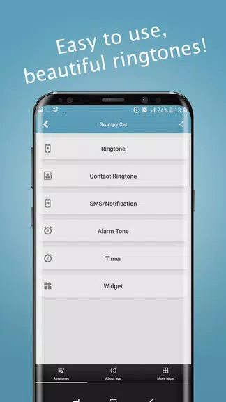 Meowing Cat Sounds Ringtones Ảnh chụp màn hình 1