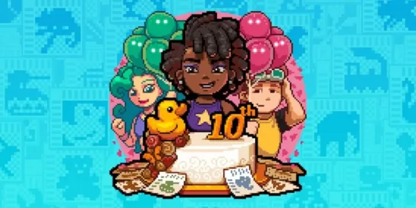 “圖片十字架以風格慶祝10年”