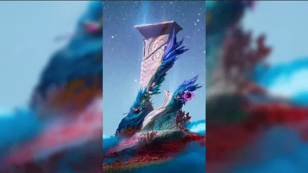 來自《Project Ethos》概念藝術的一段蜿蜒珊瑚神廟。