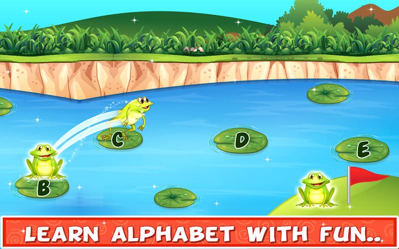 Kids Letters Learning Game ภาพหน้าจอ 1