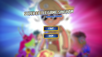 Little Singham Game Mahabali 螢幕截圖 0