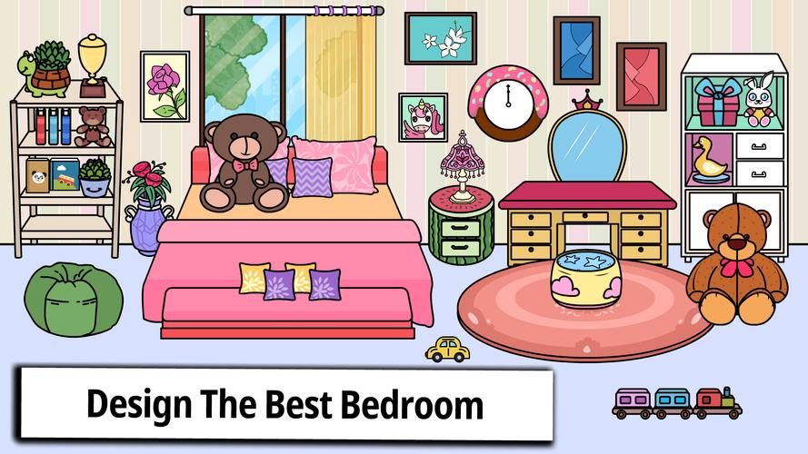 Tizi Home Room Decoration Game スクリーンショット 1