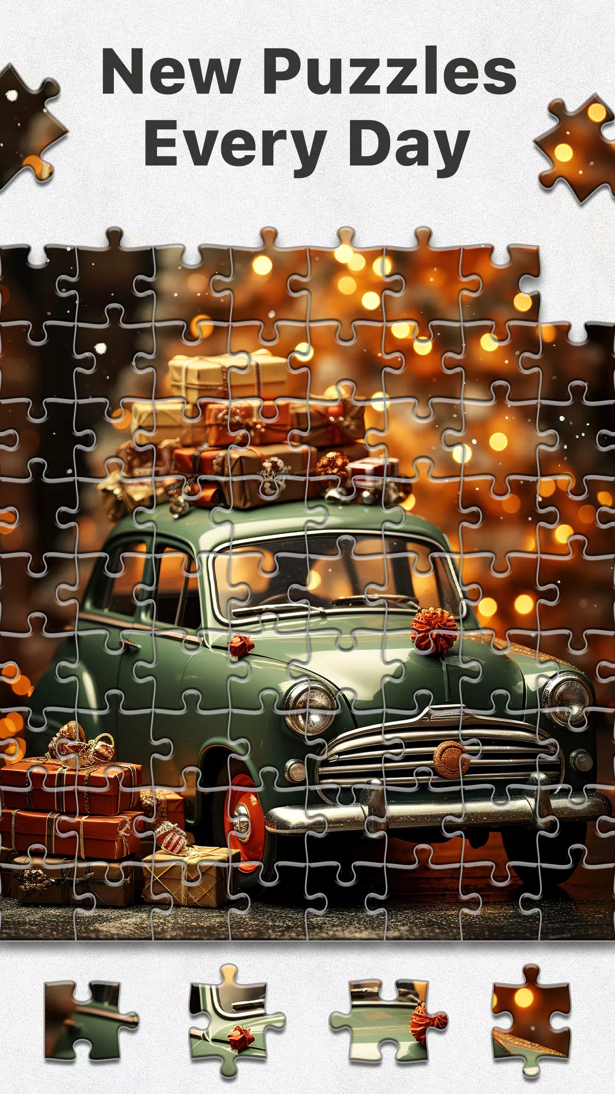 Christmas Jigsaw - Puzzle Game Ekran Görüntüsü 3