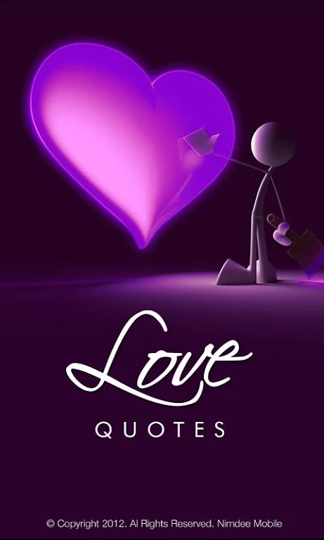 Love and Romance Quotes Schermafbeelding 0