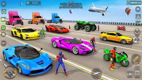 Superhero Car Stunt Game 3D スクリーンショット 3