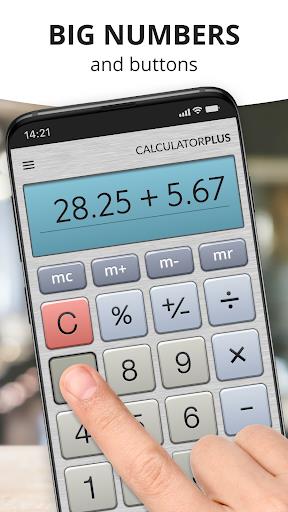 Calculator Plus with History (MOD) ภาพหน้าจอ 3