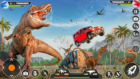 Real Dino Hunting 3D shooting Capture d'écran 2