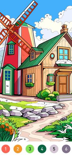 Dream Home Coloring book ဖန်သားပြင်ဓာတ်ပုံ 2