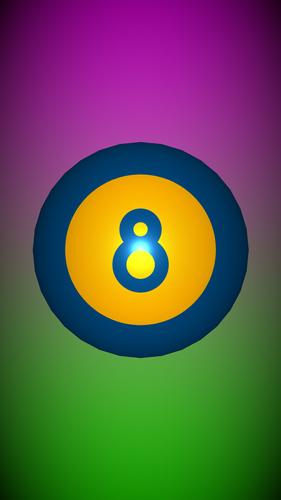 Magic 8 Ball Live Wallpaper 3D স্ক্রিনশট 1