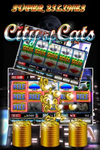 SUPER 25LINES CITY OF CATS ภาพหน้าจอ 2