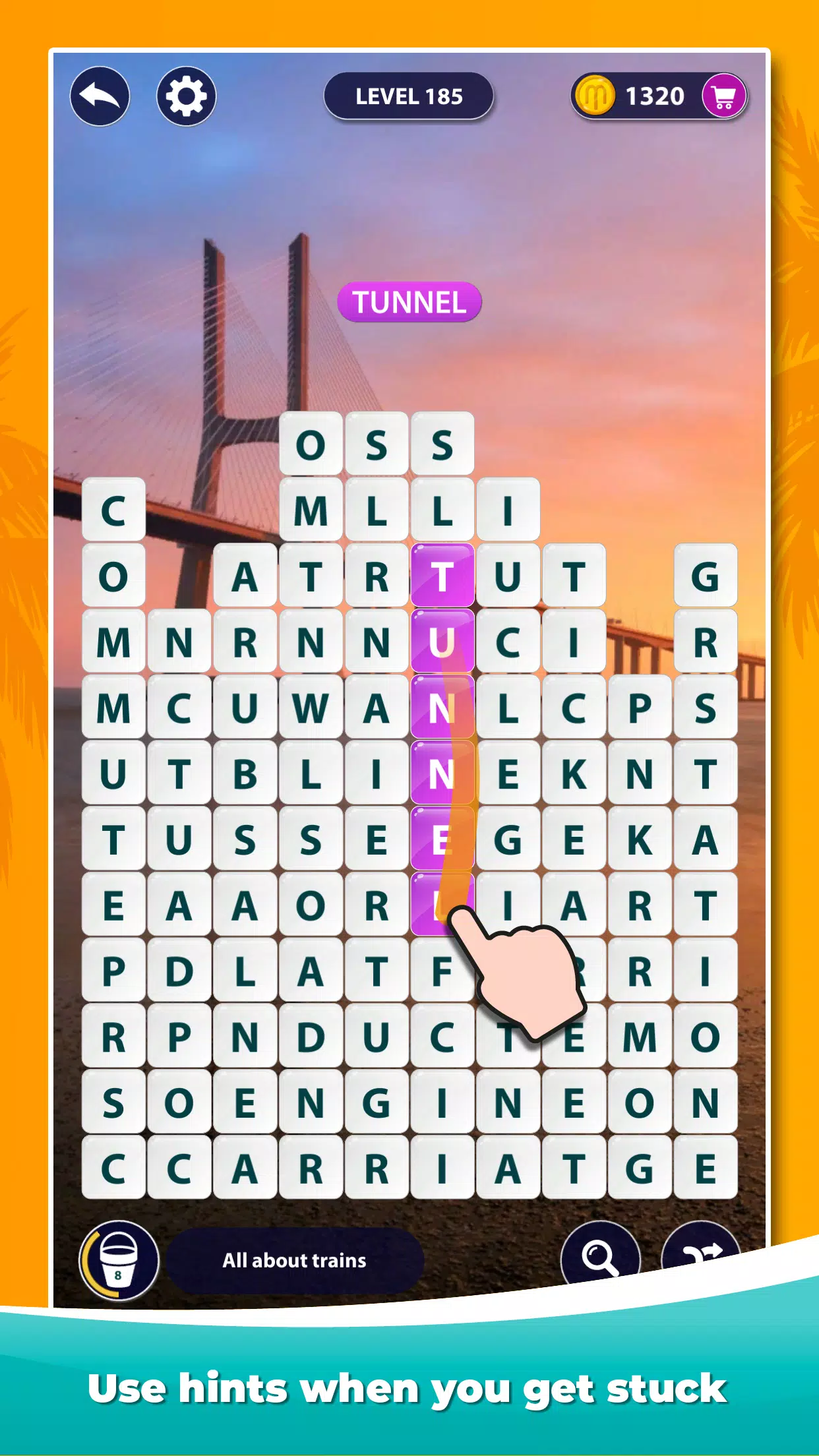 Word Surf - Word Game Screenshot 2