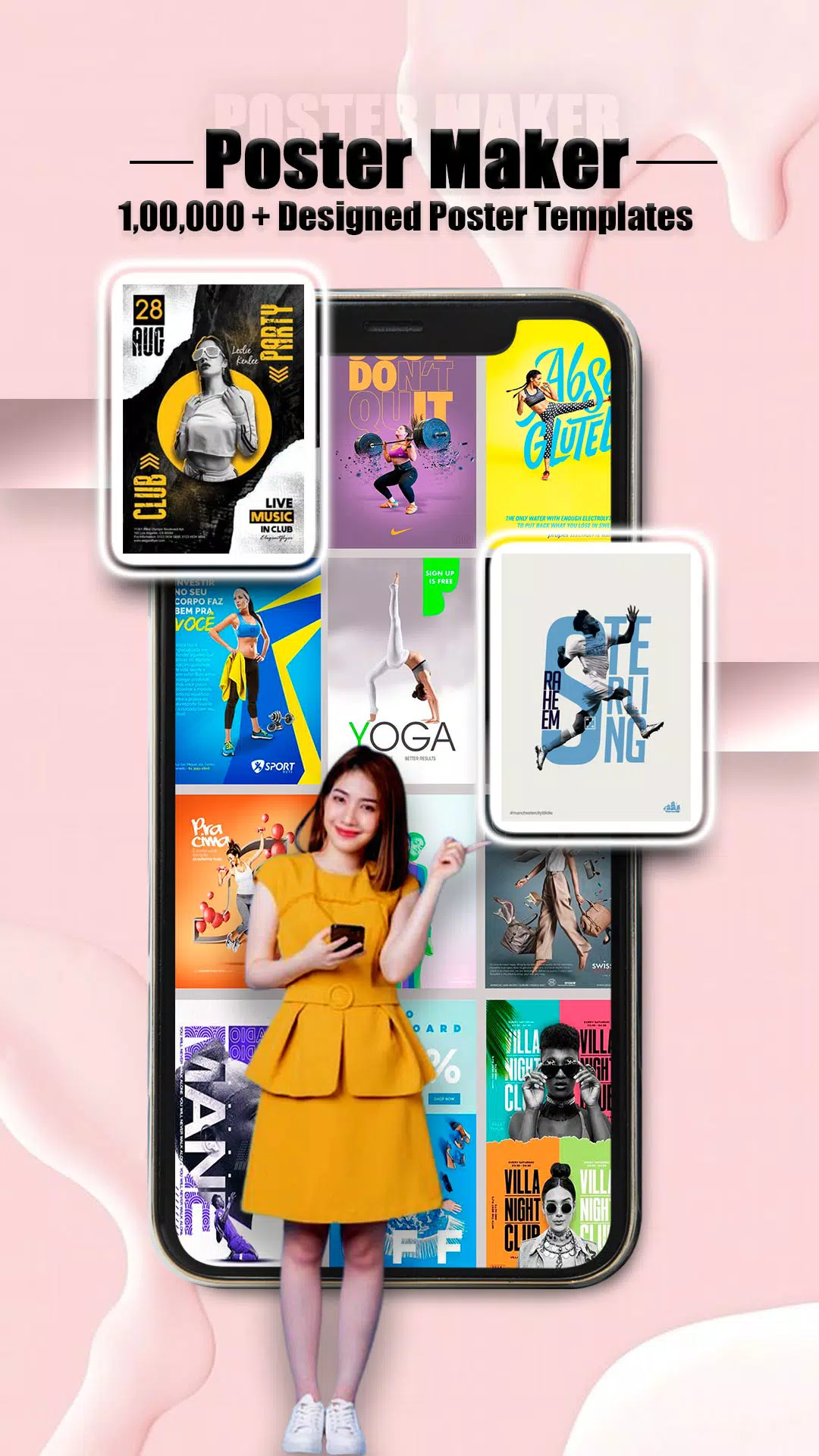 Digital Poster Maker Captura de pantalla 0