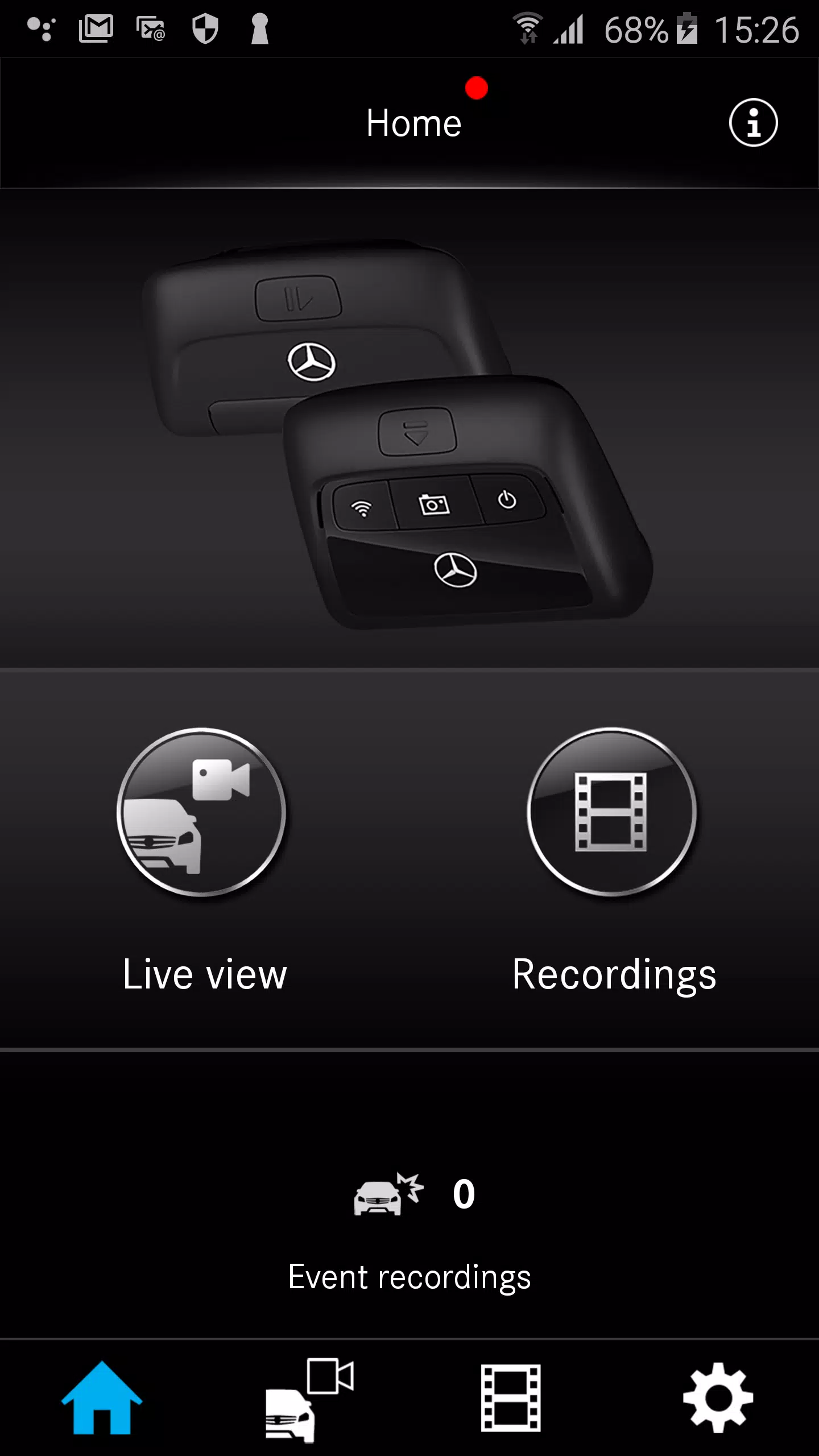 Mercedes-Benz Dashcam ภาพหน้าจอ 0