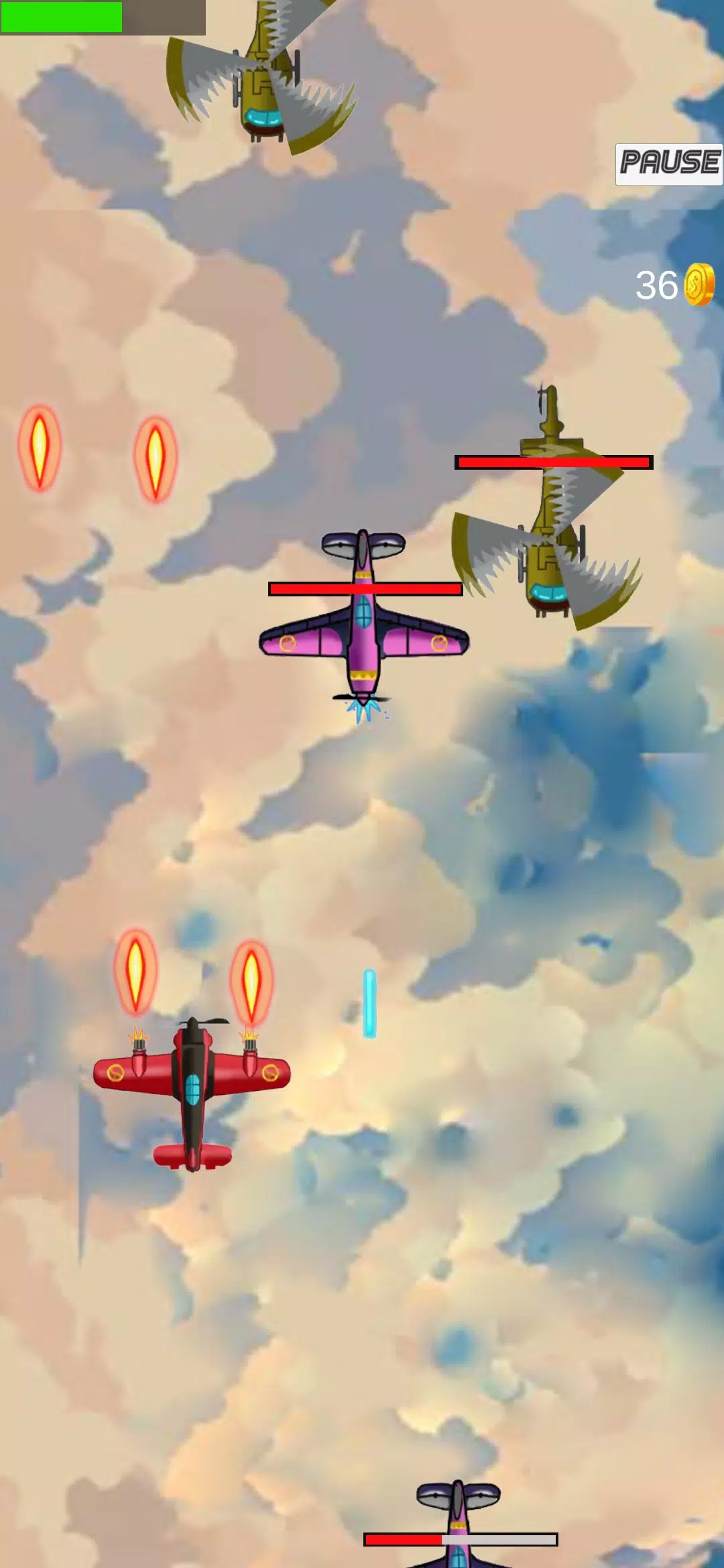 Jet Fighting - Sky Flying 스크린샷 2