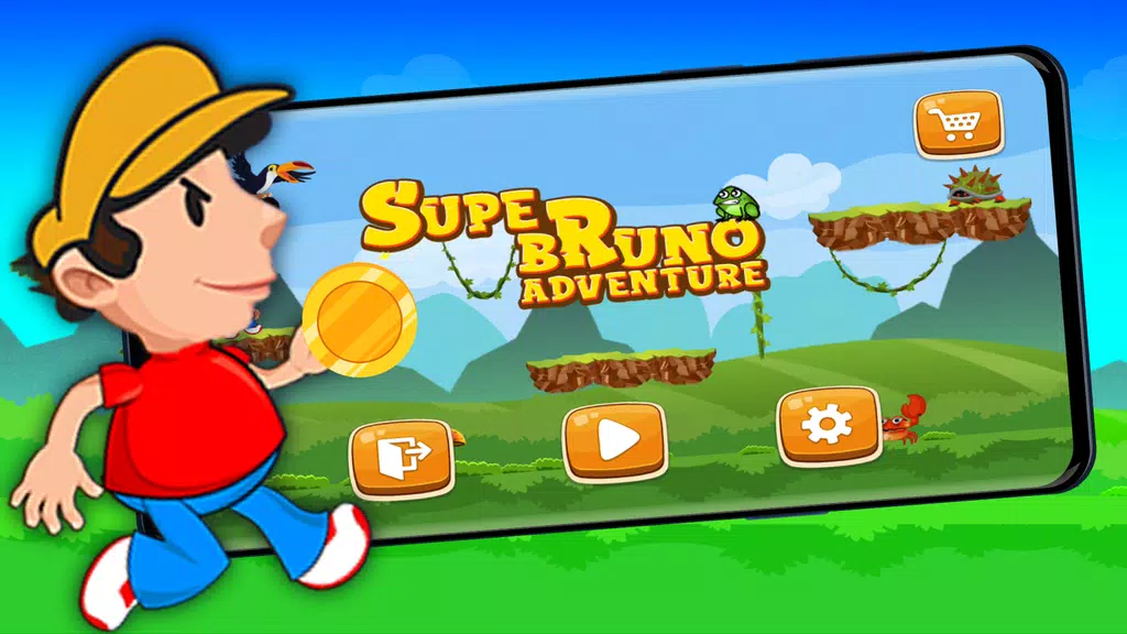 Super Bruno Adventures Capture d'écran 0