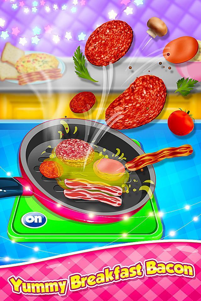 Breakfast Cooking - Kids Game Capture d'écran 2