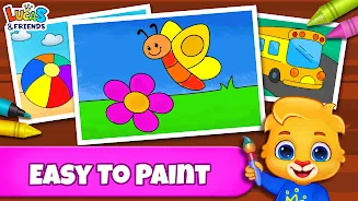 Coloring Games: Color & Paint स्क्रीनशॉट 0