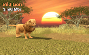 Schermata Wild Lion Simulator 3D 0