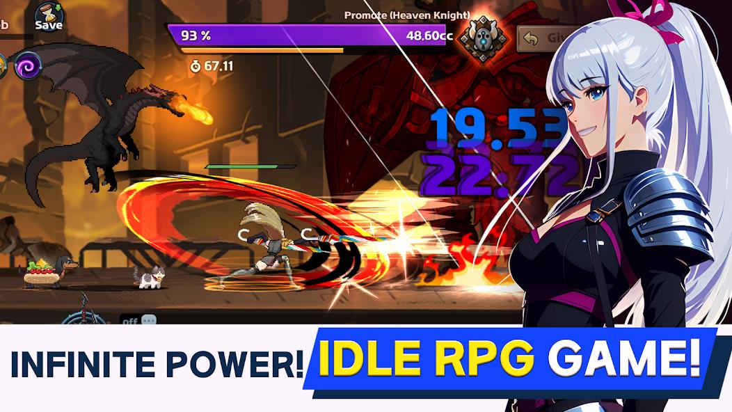 Dual Blader : Idle Action RPG Mod Скриншот 1