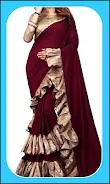 Women Fashion Ruffle Sarees 螢幕截圖 1