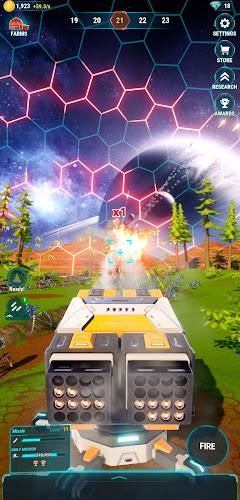 Star Farm: Merge Tower Defense Captura de pantalla 2