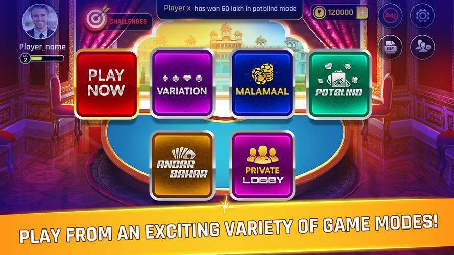 Schermata Teen Patti Malamaal 2