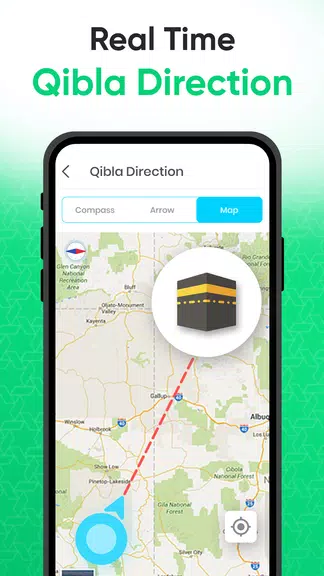 Qibla Direction: Qibla Compass Screenshot 2