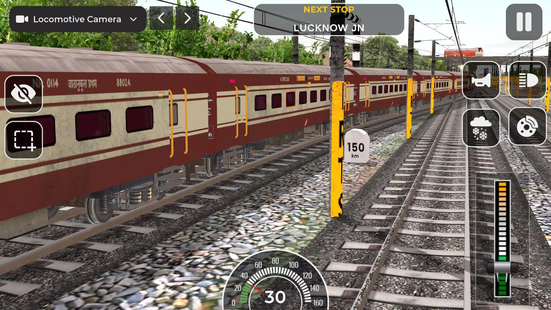 Indian Railway Train Simulator 스크린샷 2