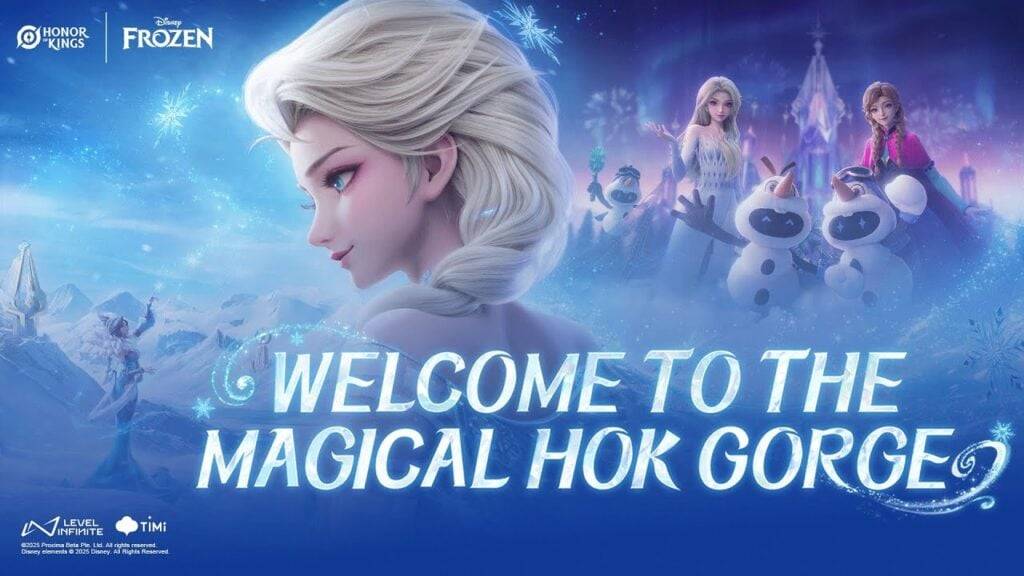 Hok Gorge Titans Honor Disney Frozenに魅惑的なダイビング