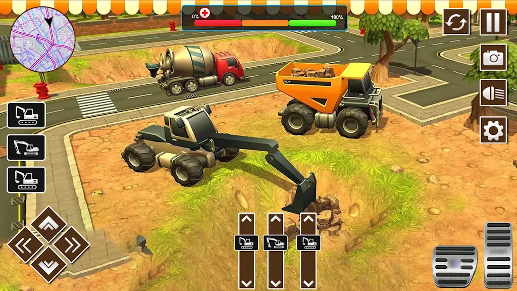 Construction Excavator Sim 3D スクリーンショット 1