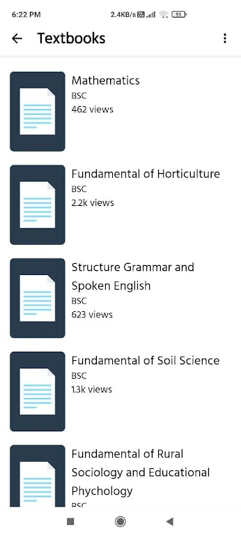 BSc Agriculture Notes and Book Captura de tela 0