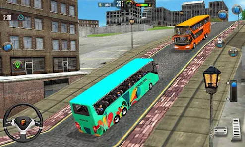 Offroad School Bus Drive Games ဖန်သားပြင်ဓာတ်ပုံ 2