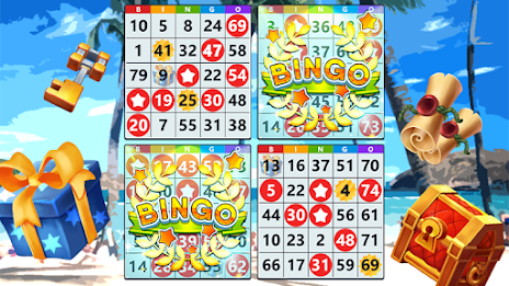 Bingo Treasure - Bingo Games Schermafbeelding 2