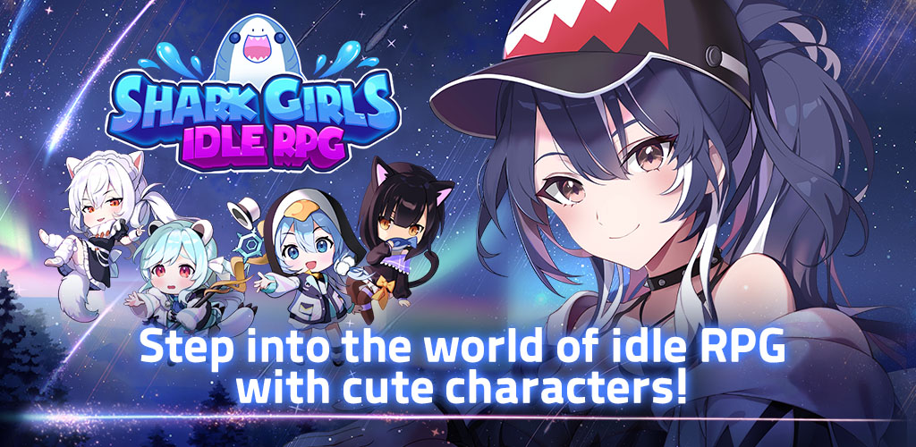 SHARK GIRLS : IDLE RPG Mod Schermafbeelding 0