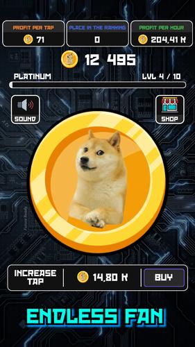 Schermata Crypto Clicker Doge Coin Idle 2