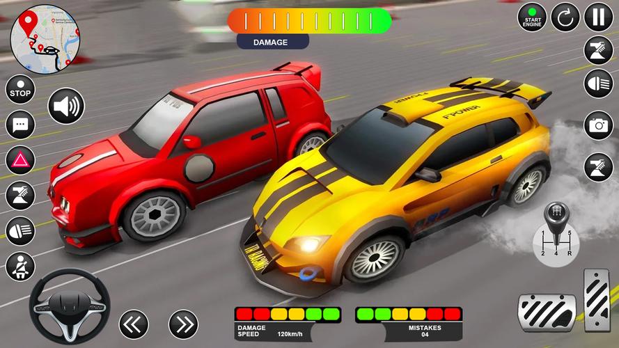 Drag Car Racing Games 3D Schermafbeelding 1