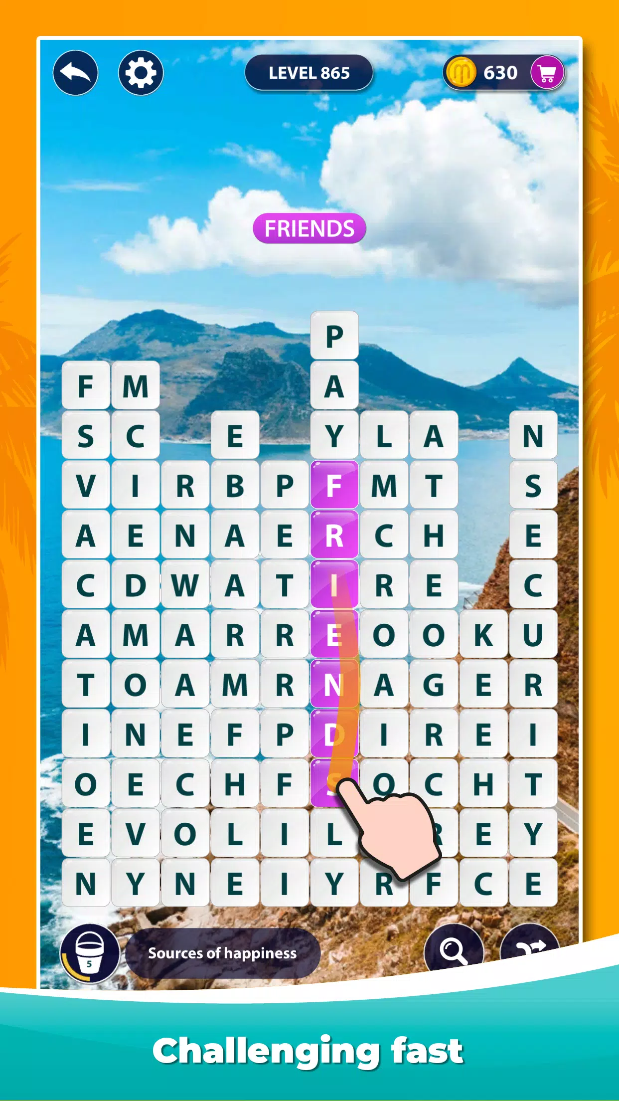 Word Surf - Word Game Screenshot 1