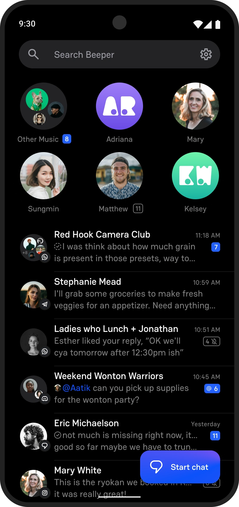 Beeper: Universal Chat スクリーンショット 1