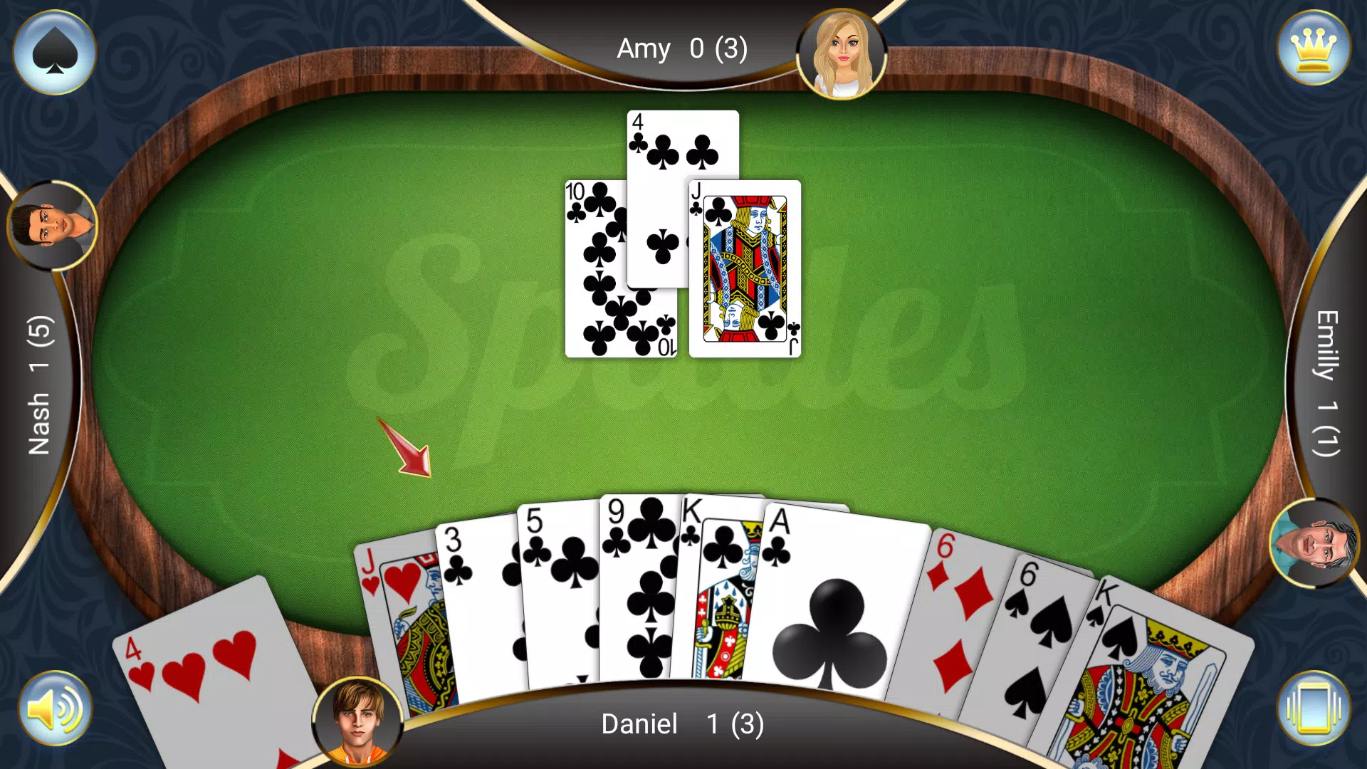 Spades: Card Game Schermafbeelding 0