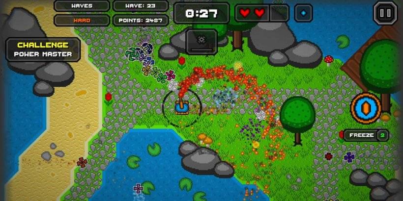 Level Tank is a retro roguelite where you play a tank taking on hordes of enemies