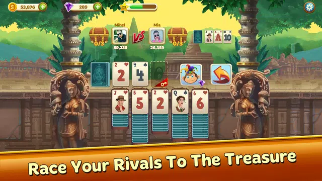 Solitaire Treasure Hunt Capture d'écran 3